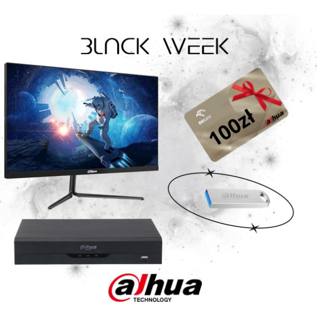 Zestaw Rejestrator IP Dahua NVR4104HS-EI + Gratis