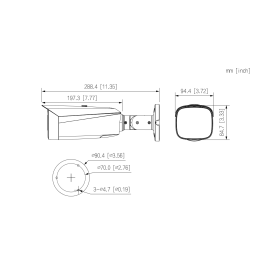 Kamera IP TIOC 3.0 DAHUA IPC-HFW3549T1-ZAS-PV-27135-S5