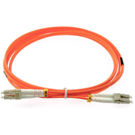 PATCHCORD ŚWIATŁOWODOWY MM 1M DUPLEX 50/125um OM2, LC/UPC-LC/UPC