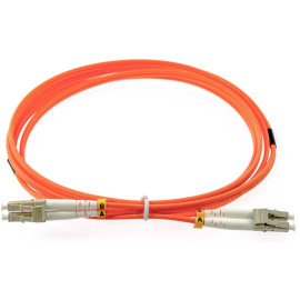 PATCHCORD ŚWIATŁOWODOWY MM 1M DUPLEX 50/125um OM2, LC/UPC-LC/UPC