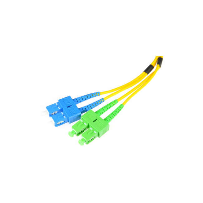 PATCHCORD ŚWIATŁOWODOWY SM SC/UPC-SC/APC DUPLEX 3m