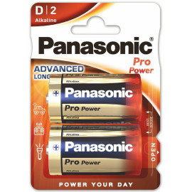 Bateria D / LR20 PANASONIC PRO POWER (blister 2 szt.)