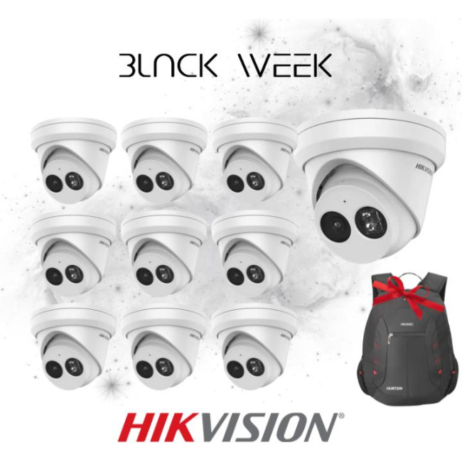 KAMERA IP HIKVISION DS-2CD2343G2-I(2.8mm) Opakowanie zbiorcze 10szt. Plecak + Gratis