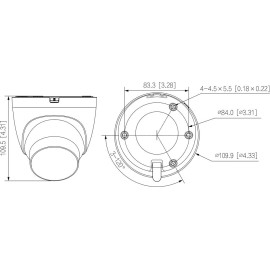 Kamera IP DAHUA IPC-HDW2449T-S-LED-0280B-PRO + Gratis