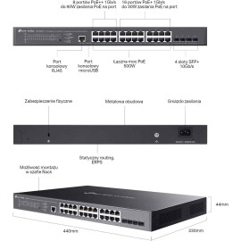 SWITCH TP-LINK TL-SG3428XMPP