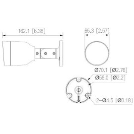 KAMERA IP DAHUA IPC-HFW1530S-0280B-S6-BLACK Opakowanie zbiorcze 10szt Adapter 5szt. + gratis